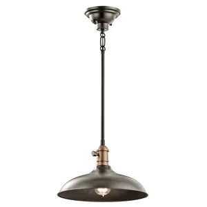 Cobson Collection Cobson 1 Light Pendant/Semi-Flush - OZ OZ (Olde Bronze)