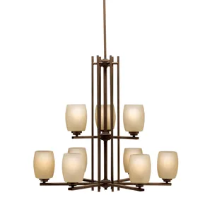 Eileen Collection Chandelier 9Lt (Olde Bronze)