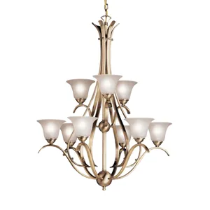 Dover Collection Dover 9 Light Chandelier - Tannery Bronze (Tannery Bronze)