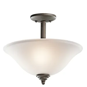 Armida Collection Armida 2 Light Semi Flush/Inverted Pendant - NIW (Brushed Nickel)