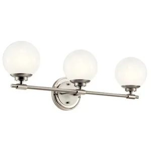 Benno Vanity Light - Polished Nickel | Brushed Nickel