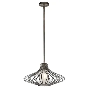 1 Light Pendant Olde Bronze (Olde Bronze)