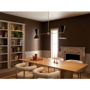 Phix Chandelier - Champagne Bronze and Black