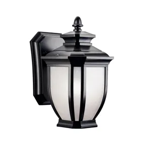 Salisbury Collection Outdoor Wall 1Lt BK (Black (Painted))