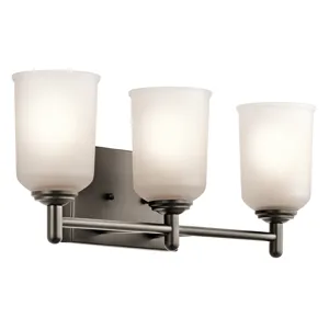 Shailene Collection Shailene 3 Light Bath Light - Brushed Nickel NI (Brushed Nickel)
