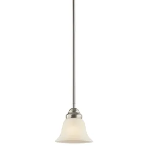Wynberg Collection Wynberg 1 Light Mini Pendant - NI (Brushed Nickel)