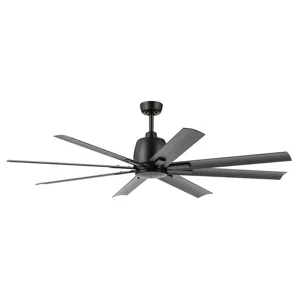 Breda Ceiling Fan - Satin Black