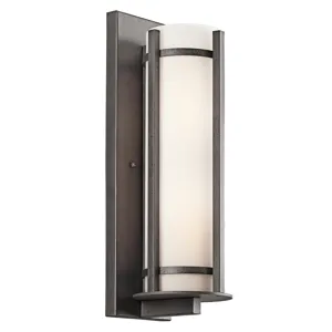 Camden Collection Camden 2 Light Outdoor Wall Light - AVI (Anvil Iron)