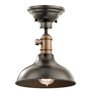Cobson Collection Cobson 1 Light Mini-Pendant/Wall Sconce - OZ OZ (Olde Bronze)