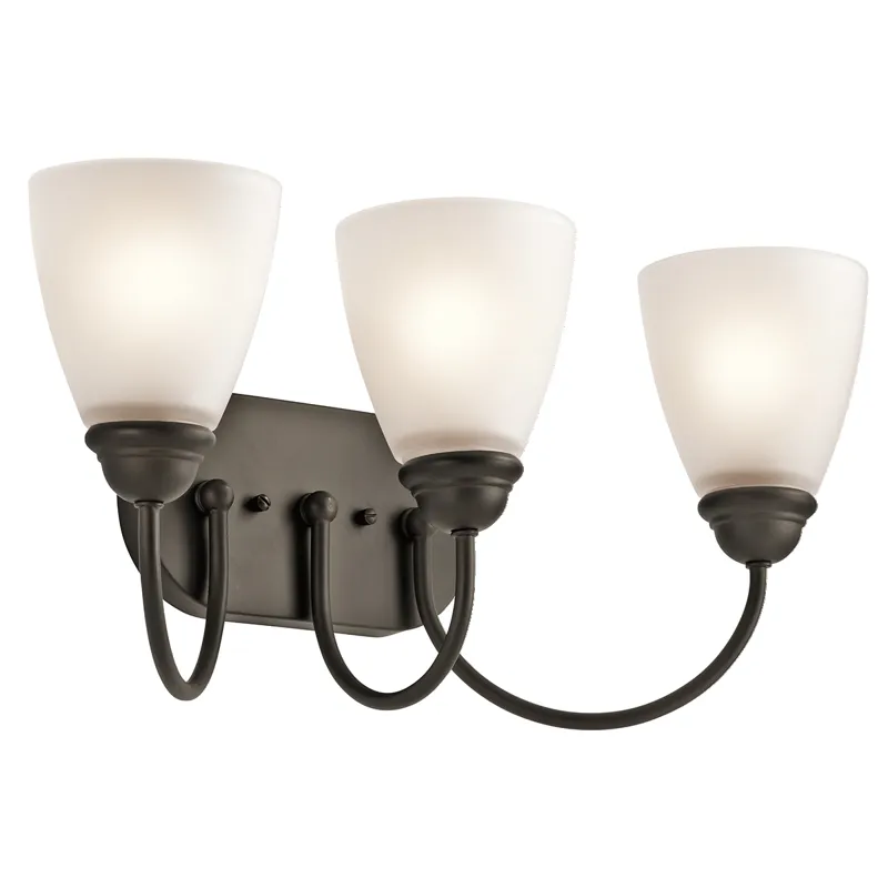Jolie Collection Jolie 3 Light Bath Light - Olde Bronze OZ (Olde Bronze)