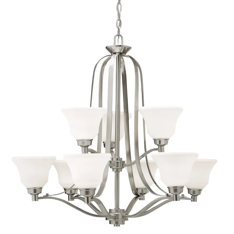 Chandelier 9Lt (Brushed Nickel)