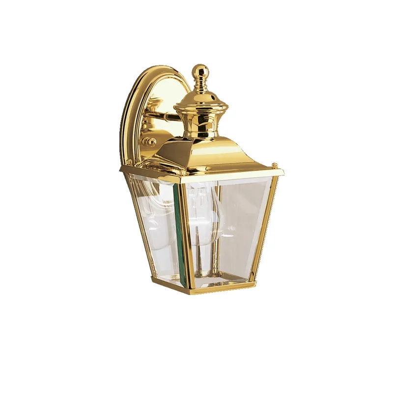 Bay Shore Collection Outdoor Wall 1Lt (Polished Brass)