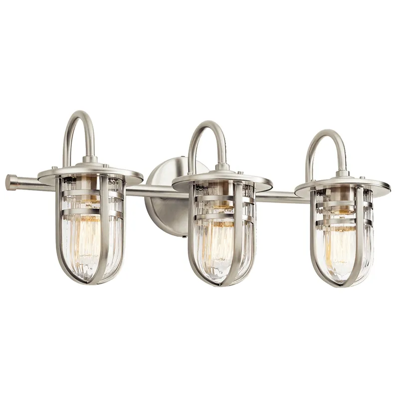 Caparros Collection Caparros 3 Light Bath Light - Brushed Nickel NI (Brushed Nickel)