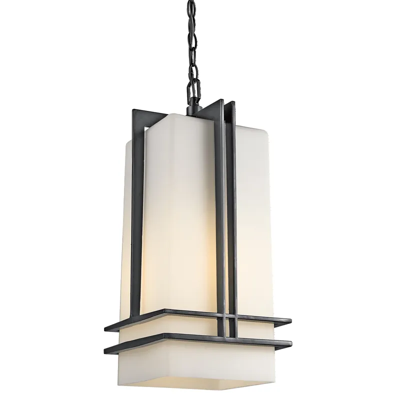 Tremillo Collection Outdoor Hanging Pendant 1Lt BK (Black (Painted))