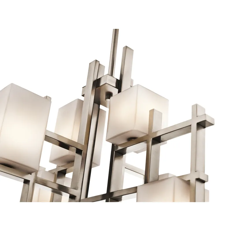 City Lights Collection City Lights 7 Light Halogen Chandelier - CLP (Classic Pewter)