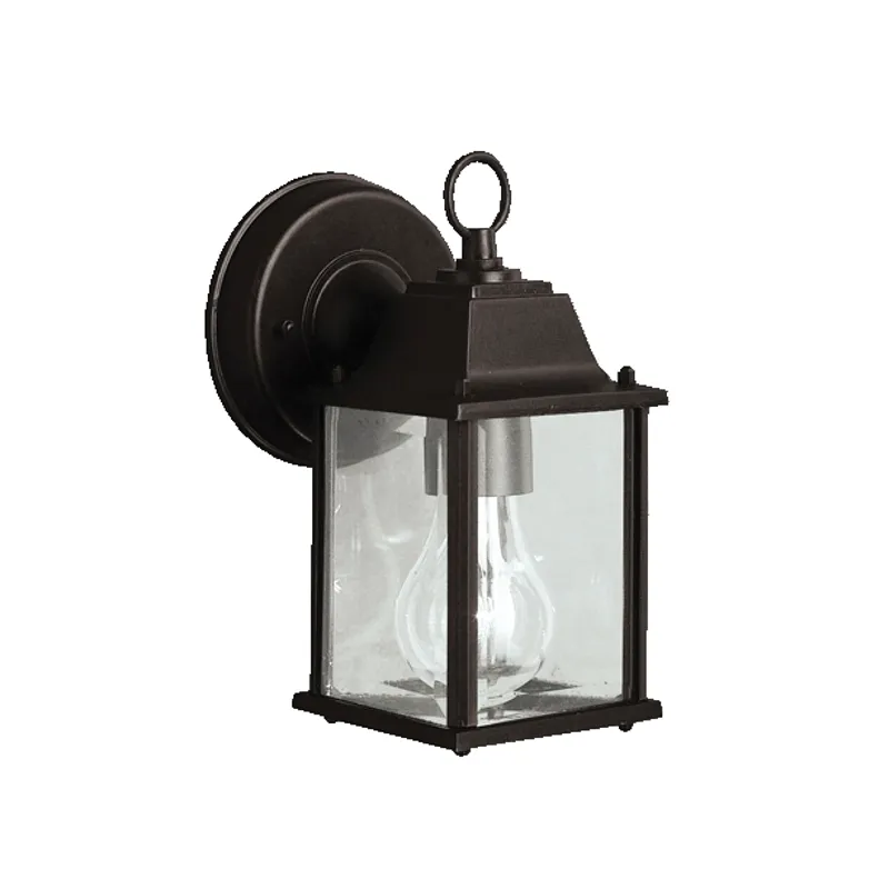 Barrie Collection Outdoor Wall 1Lt BK (Black (Painted))