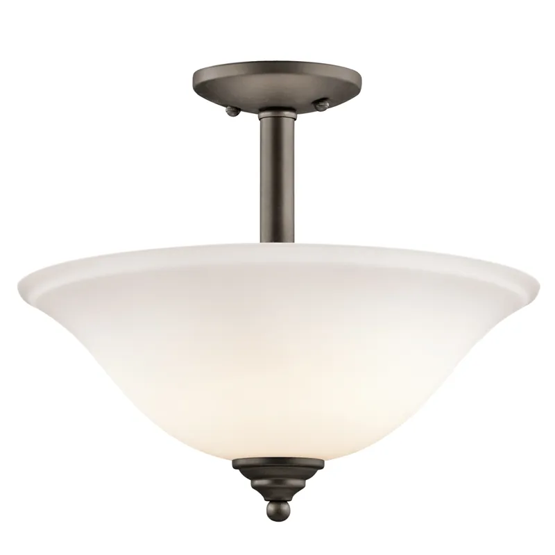 Armida Collection Armida 2 Light Semi Flush/Inverted Pendant - NIW (Brushed Nickel)