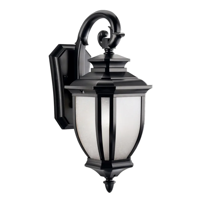 Salisbury Collection Salisbury 1 Light Outdoor Wall Light - Black (Black (Painted))