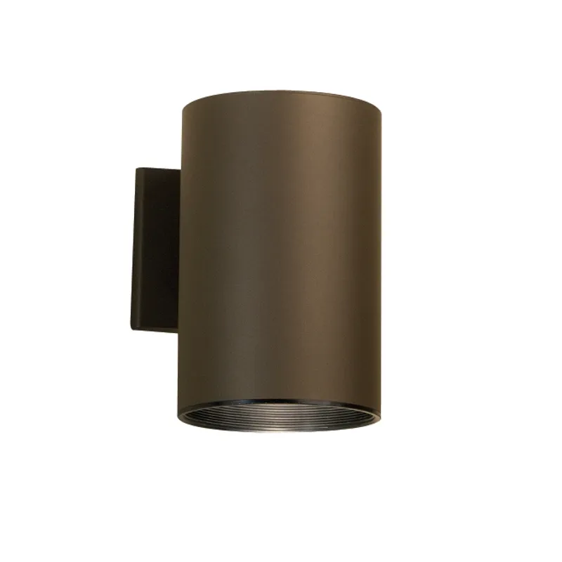 Cylinder 7.75" 1 Light Wall Light - Architectural Bronze
