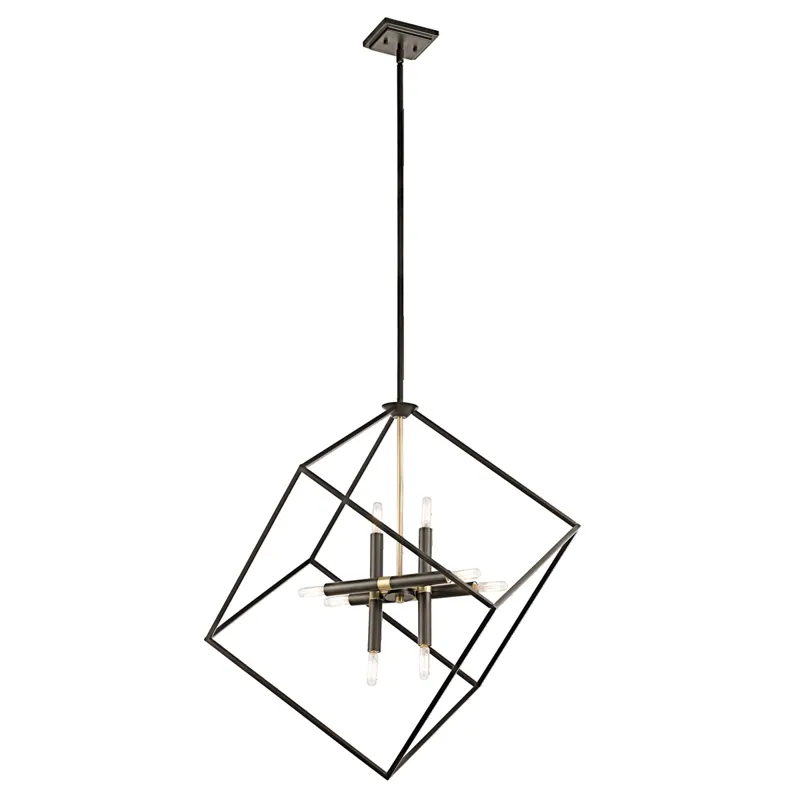 Cartone Collection Cartone 8 light Pendant - Olde Bronze OZ (Olde Bronze)