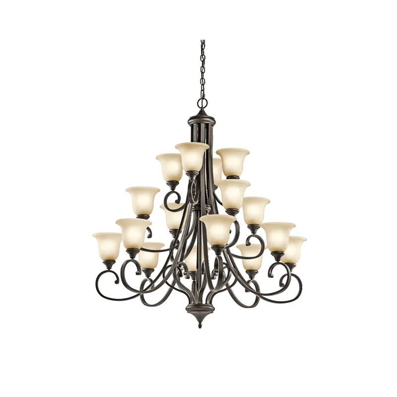 Monroe Collection Monroe 16 Light Multi-Tier Chandelier - OZ (Olde Bronze)