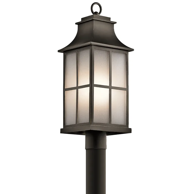 Pallerton Way Collection Pallerton Way 1 Light Outdoor Post Lantern - OZ OZ (Olde Bronze)