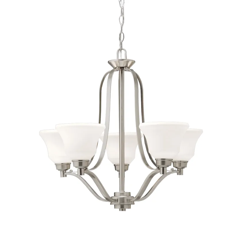 Langford 5 Light Chandelier - NI (Brushed Nickel)