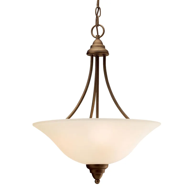Telford Collection Telford 3 Light Inverted Pendant - Olde Bronze (Olde Bronze)