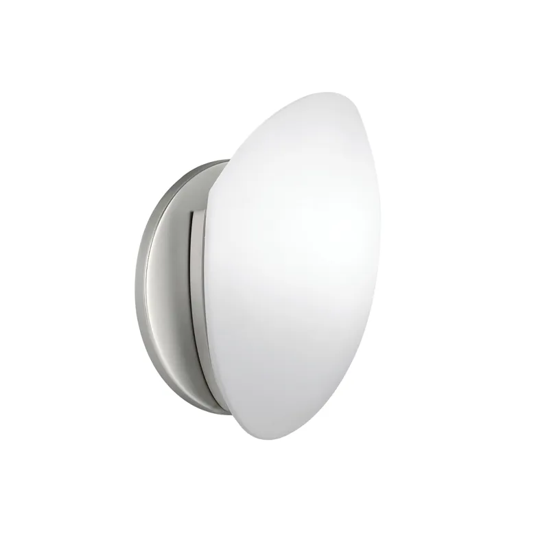 Swiss Passport Collection 1 Light Wall Sconce - Brushed Nickel (Brushed Nickel)