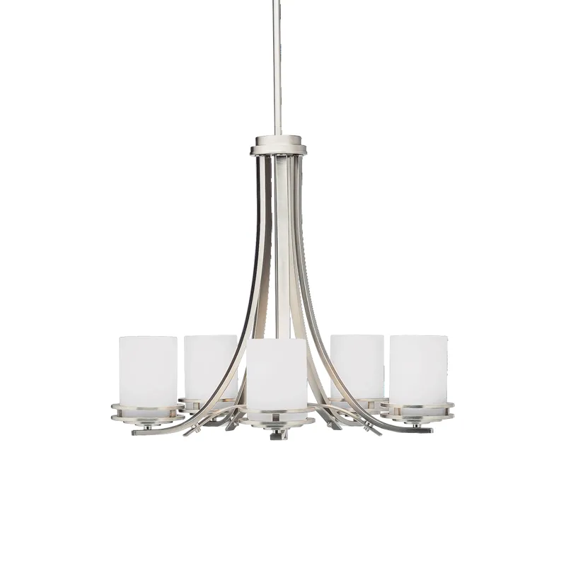 Hendrik Collection Hendrik 5 Light Chandelier - Brushed Nickel (Brushed Nickel)