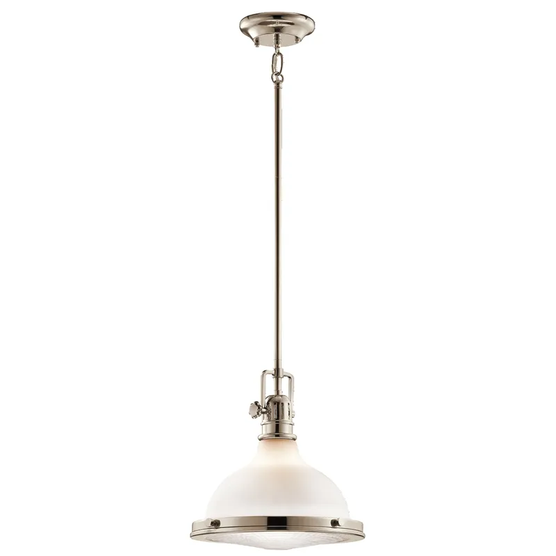 Hatteras Bay Collection Hatteras Bay 1 Light Pendant - PN PN (Polished Nickel)