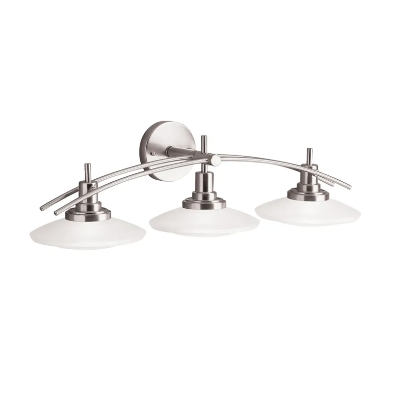 Structures Collection Structures 3 light Bath Light - Brushed Nickel (Brushed Nickel)