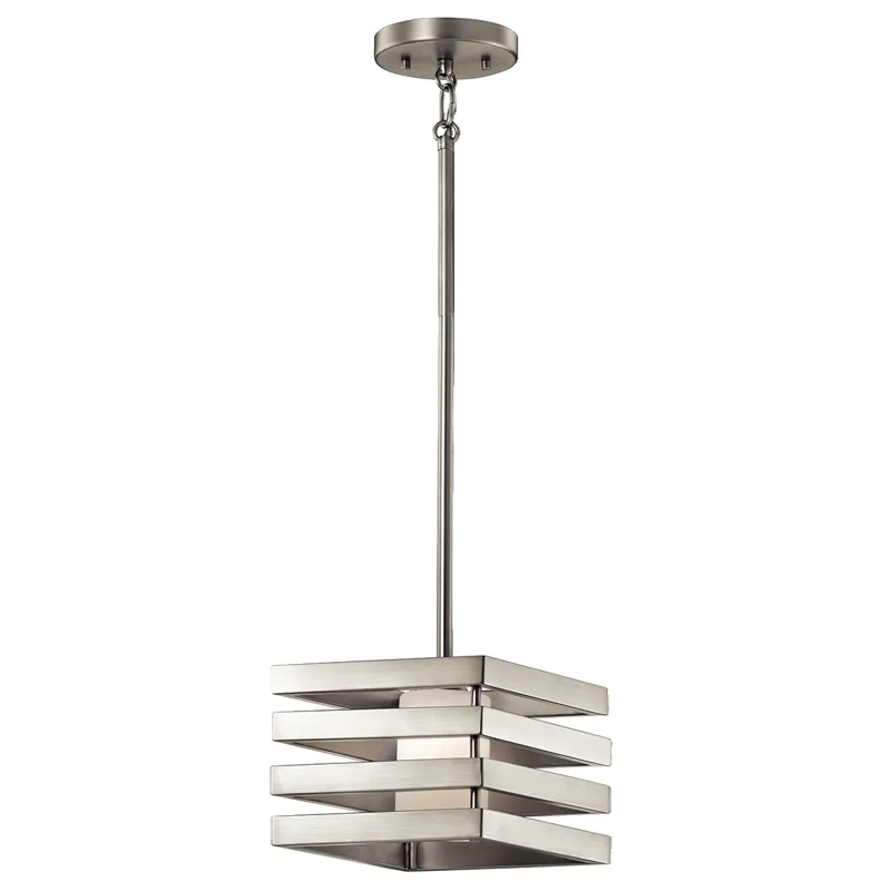 Realta Collection Realta 1 Light Mini Pendant - NI NI (Brushed Nickel)