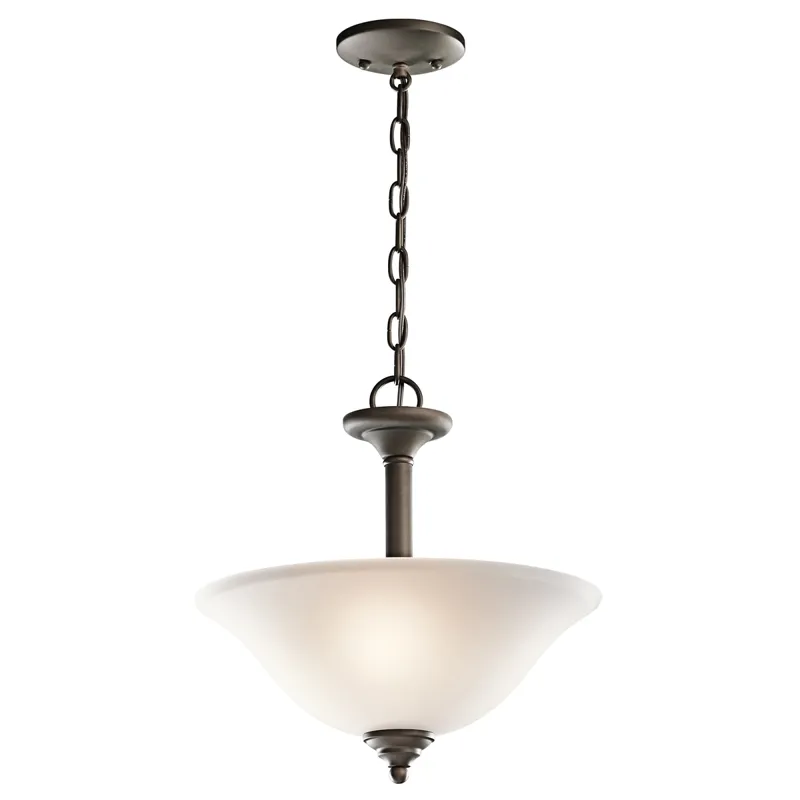 Armida Collection Armida 2 Light Semi Flush/Inverted Pendant - OZW (Olde Bronze)