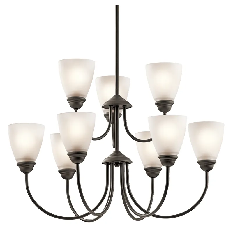 Jolie Collection Jolie 9 Light Chandelier - Olde Bronze OZ (Olde Bronze)