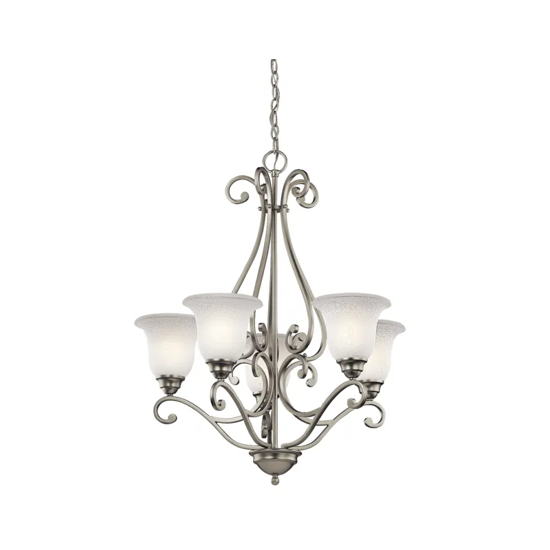 Camerena Collection Camerena 5 Light Chandelier - Brushed Nickel (Brushed Nickel)