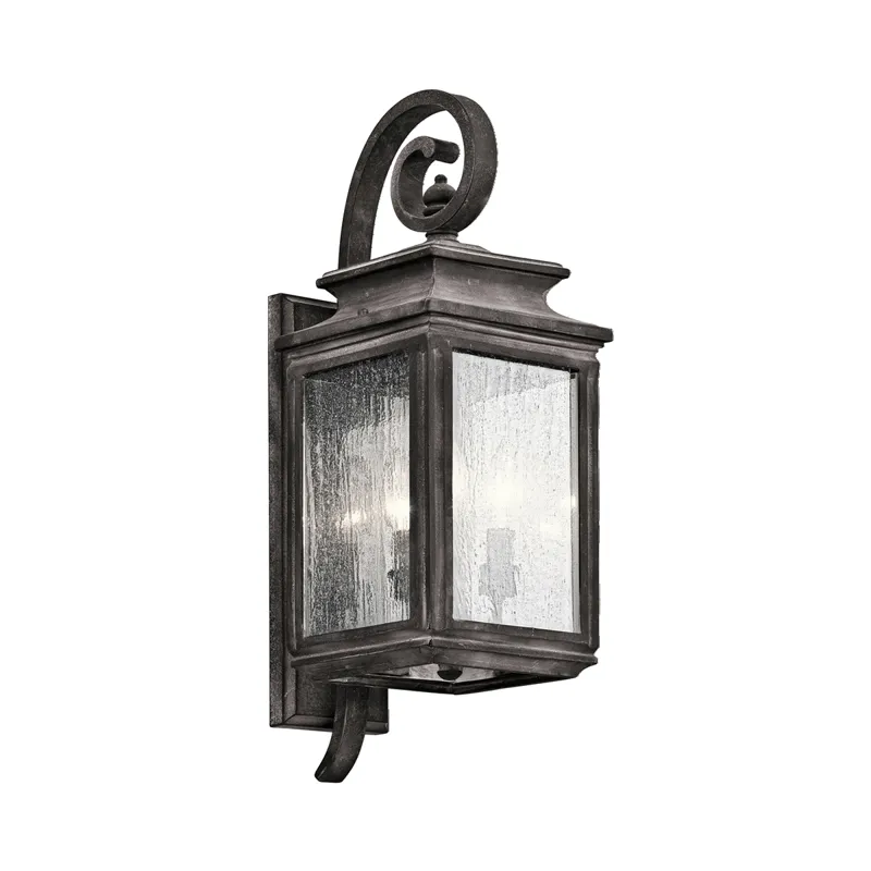 Wiscombe Park Collection Outdoor Wall 3 Light WZC