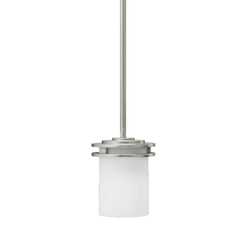 Hendrik Collection Hendrik 1 Light Mini Pendant - Brushed Nickel (Brushed Nickel)