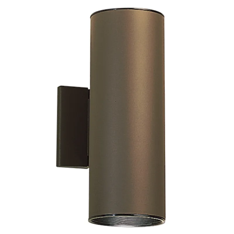 Cylinder 12" Wall Light Architectural Bronze