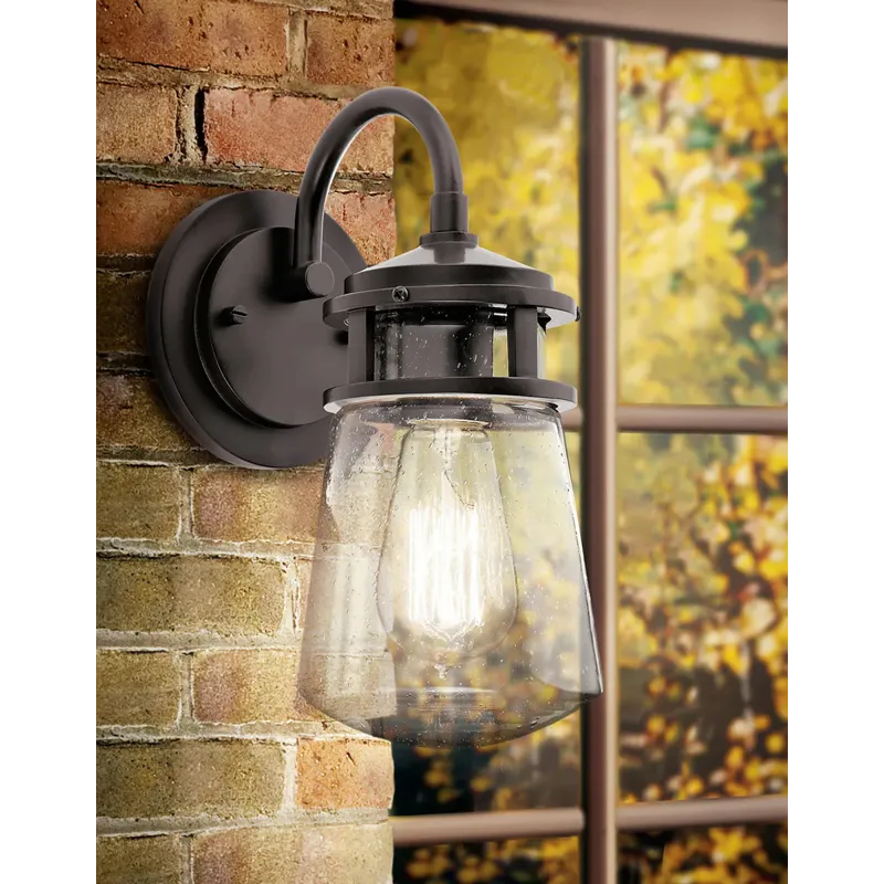 Lyndon Outdoor Wall Light - Brushed Aluminum