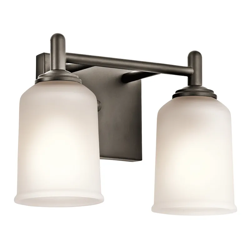 Shailene Collection Shailene 2 Light Bath Light - Brushed Nickel NI (Brushed Nickel)