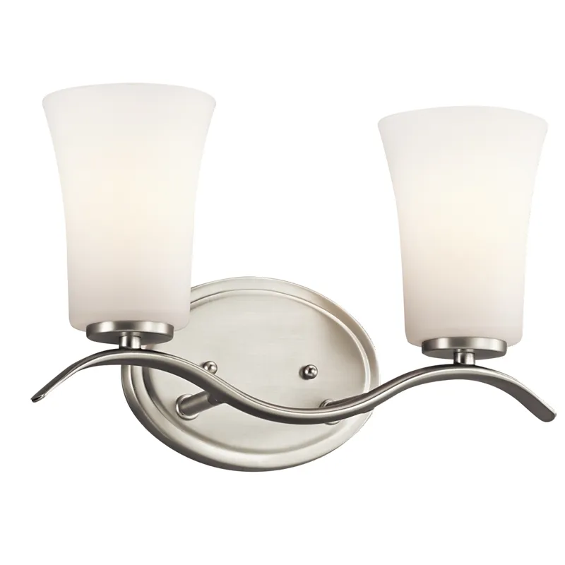 Armida Collection Armida 2 Light Bath - NI (Brushed Nickel)