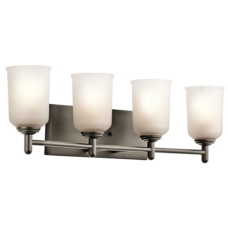 Shailene Collection Shailene 4 Light Bath Light - Brushed Nickel NI (Brushed Nickel)