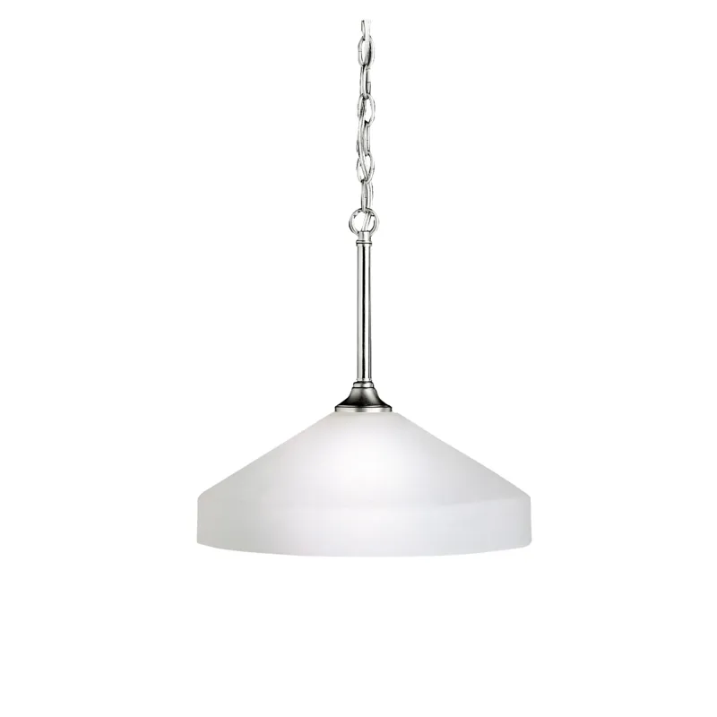 Ansonia Collection 1 Light Pendant Brushed Nickel (Brushed Nickel)
