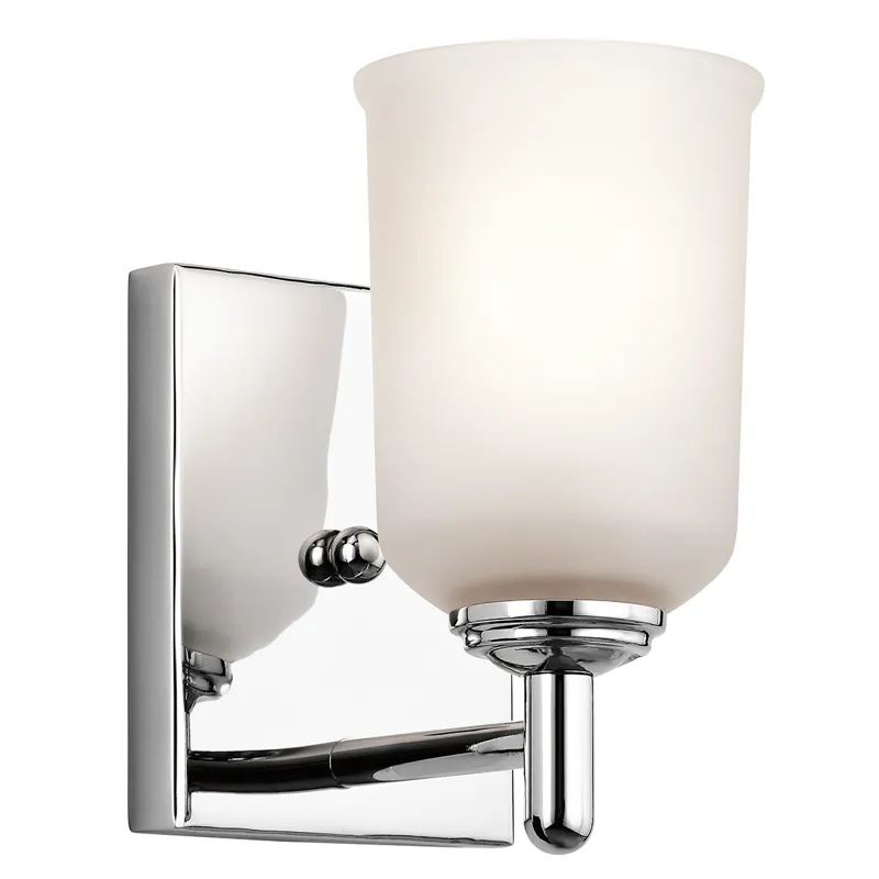 Shailene Collection Shailene 1 Light Wall Sconce - Brushed Nickel NI (Brushed Nickel)