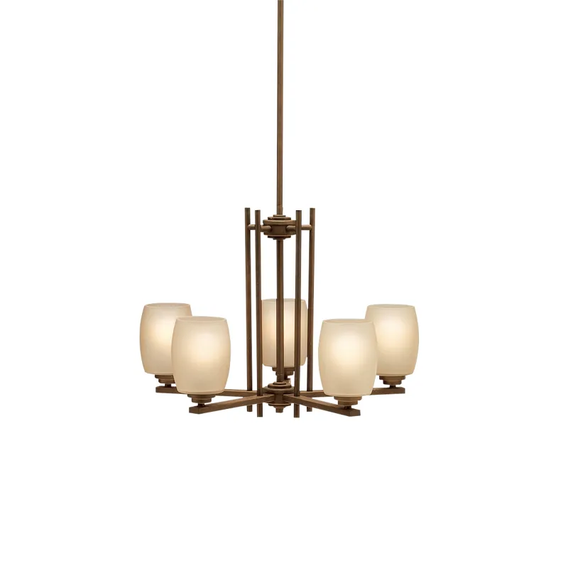 Eileen Collection Eileen 5 Light Chandelier - Olde Bronze (Olde Bronze)