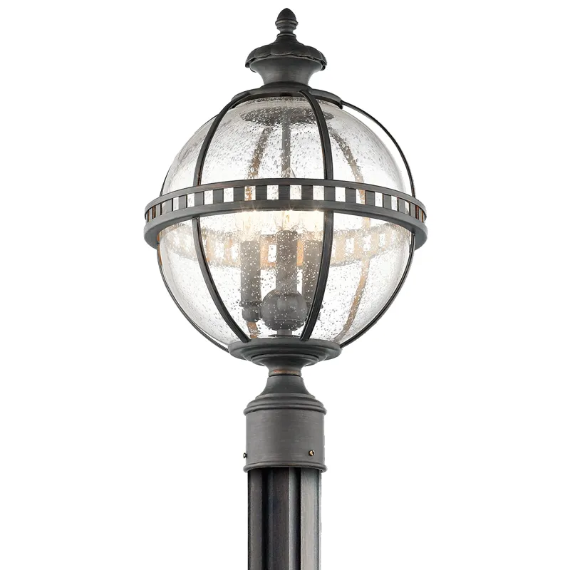 Halleron Collection Halleron 3 Light Outdoor Post Lantern - LD LD (Londonderry)