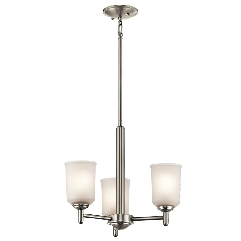 Shailene Collection Shailene 3 Light Mini Chandelier - Brushed Nickel (Brushed Nickel)