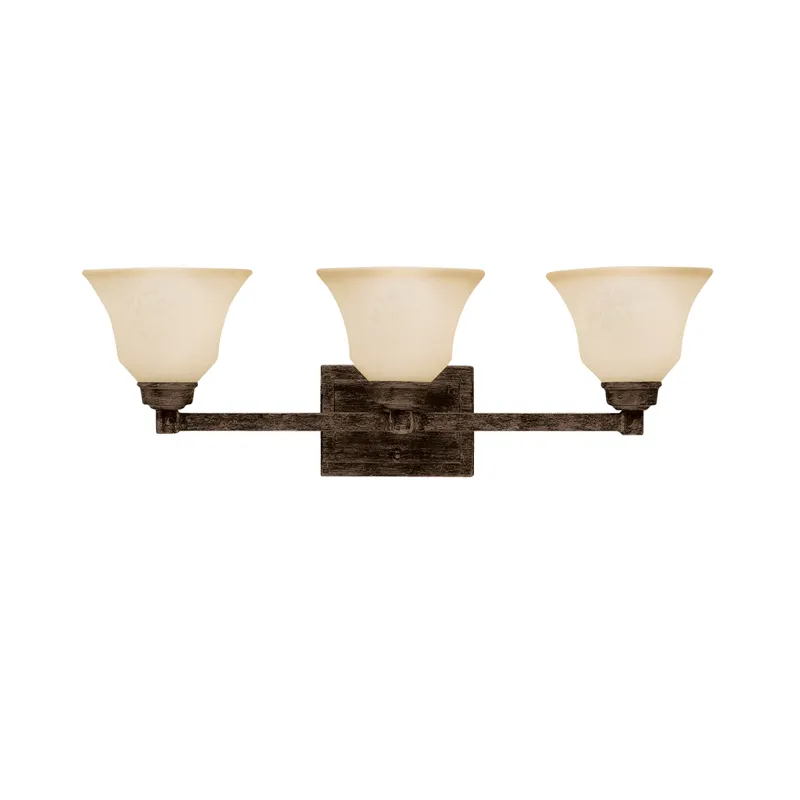 3 Light Bath and Vanity Light - Brushed Nickel (Brushed Nickel)