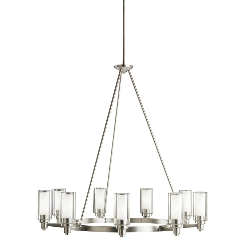 Circolo Collection Circolo 9 Light Chandelier - OZ (Olde Bronze)